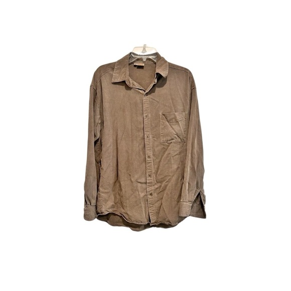 Tianello by Steve Barraza Shirt Men's Size Small Brown Button Up Long Sleeve - Picture 1 of 4